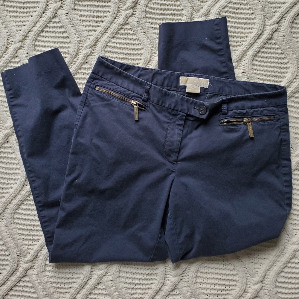 Michael Kors Navy Skinny Jeans
